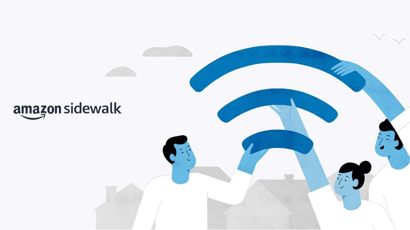 Amazon Sidewalk WiFi sharing graphic