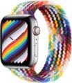 Rainbow colored apple watch band