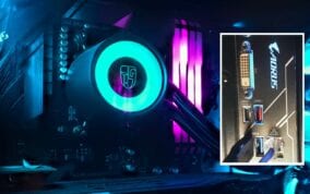 AMD Gaming computer showing USB-C port - no Thunderbolt