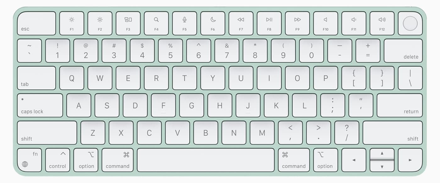 Apple Magic Keyboard with Touch ID - Green