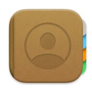 macOS Big Sur Contacts app icon