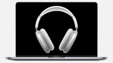 AirPods Max on MacBook Pro