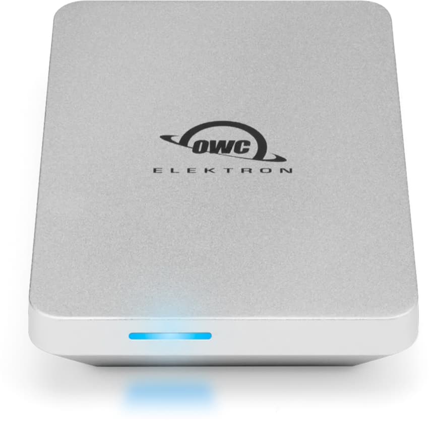 OWC's Envoy Elektron provides 10 Gigabit USB-C transfers on the go.