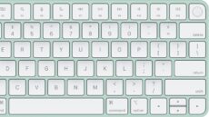 Apple Magic Keyboard cropped - green