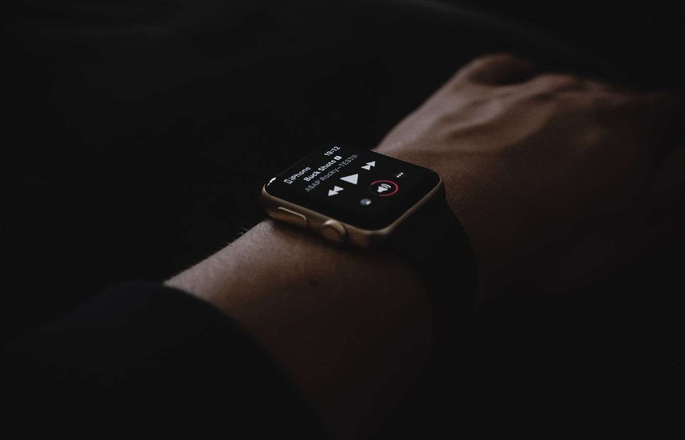 Apple watch playing music