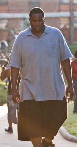 Quinton Aaron in "The Blind Side"