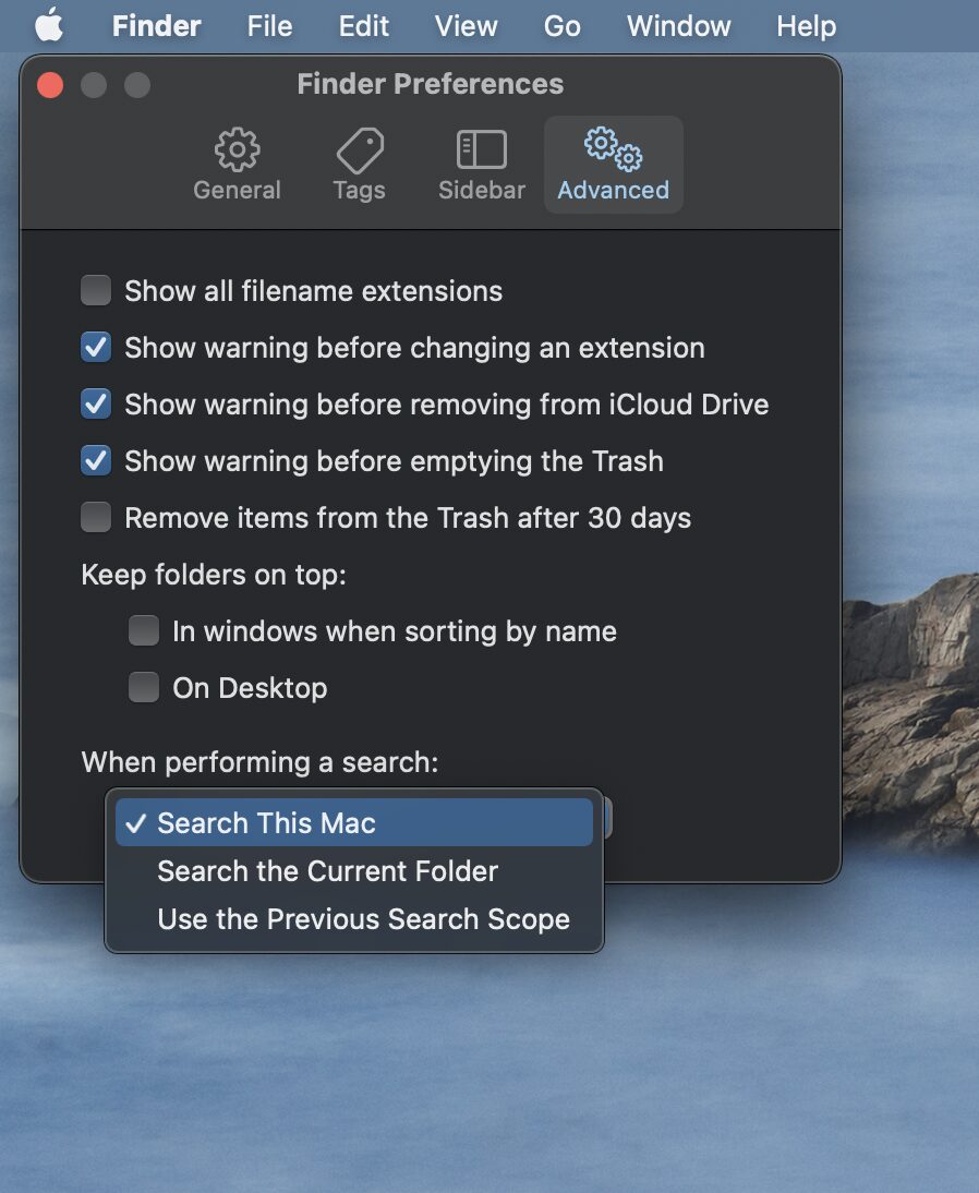 Tips on how to use and master the macOS Finder's preferences windows.