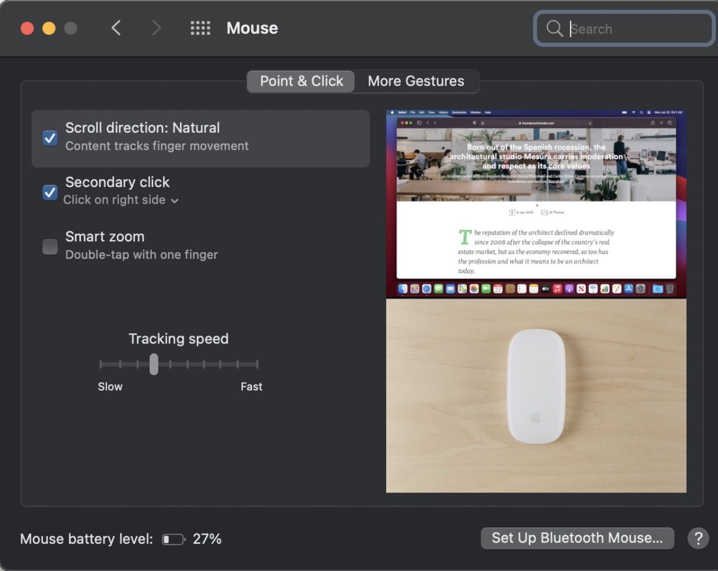 smart zoom magic mouse