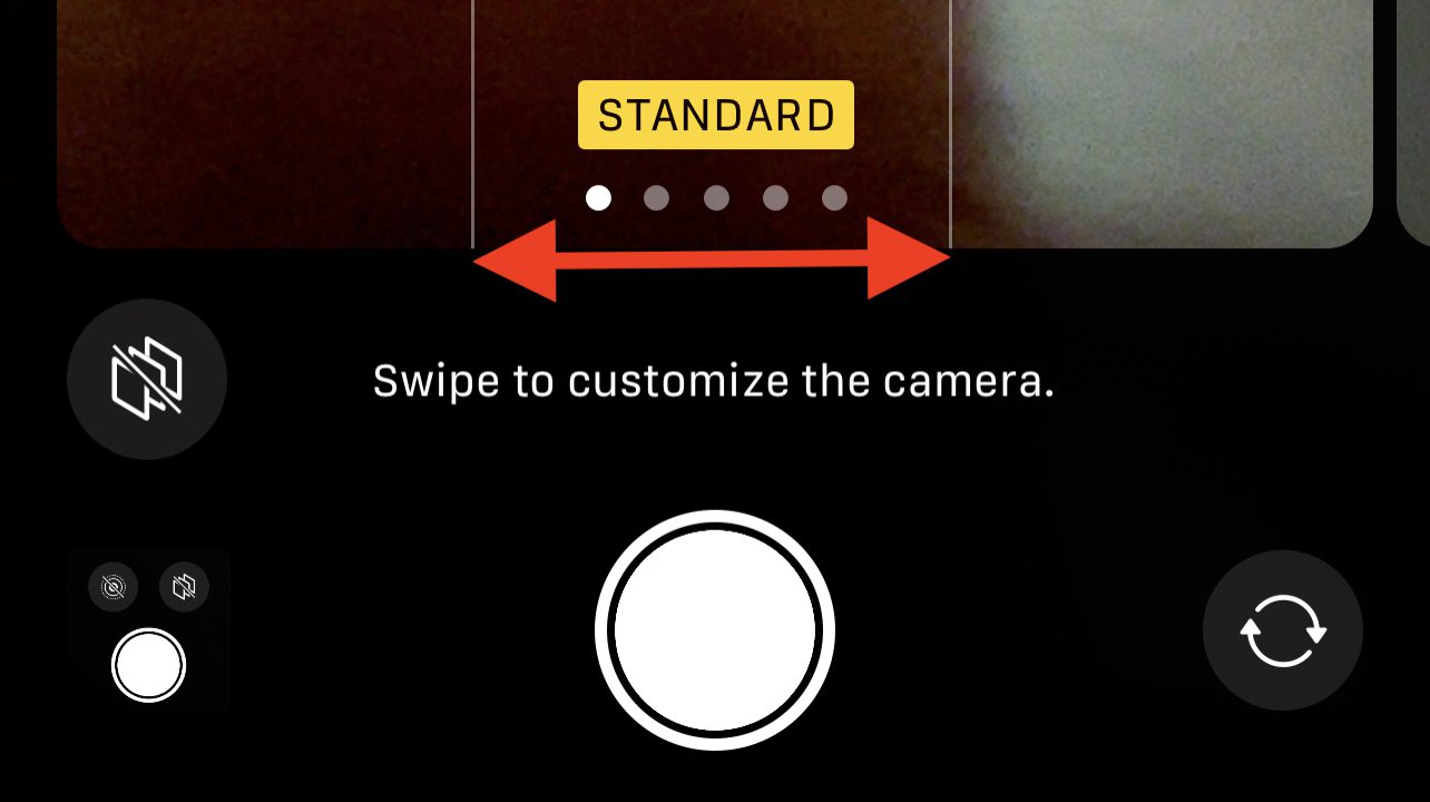 Camera app, Photographic Styles
