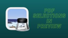 PDF Selections in Preview