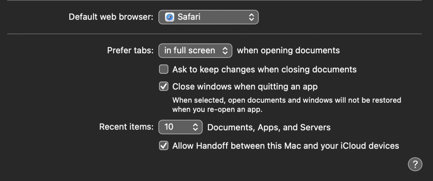 Enabling Handoff on the Mac