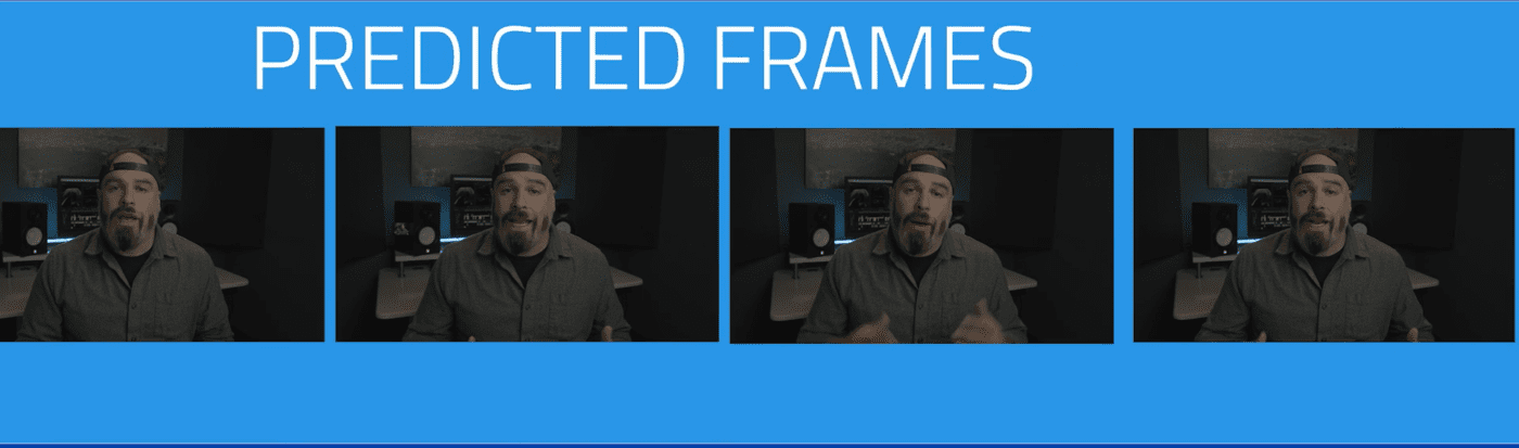 Predicted frames