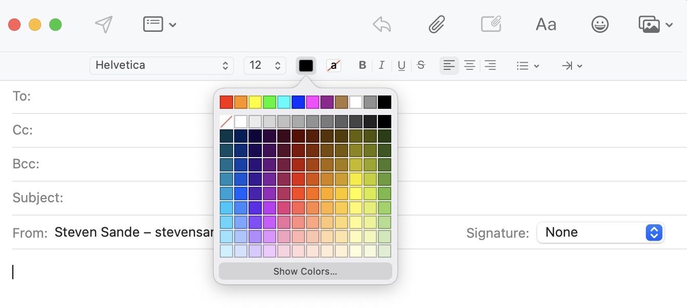 Exploring the macOS Color Picker