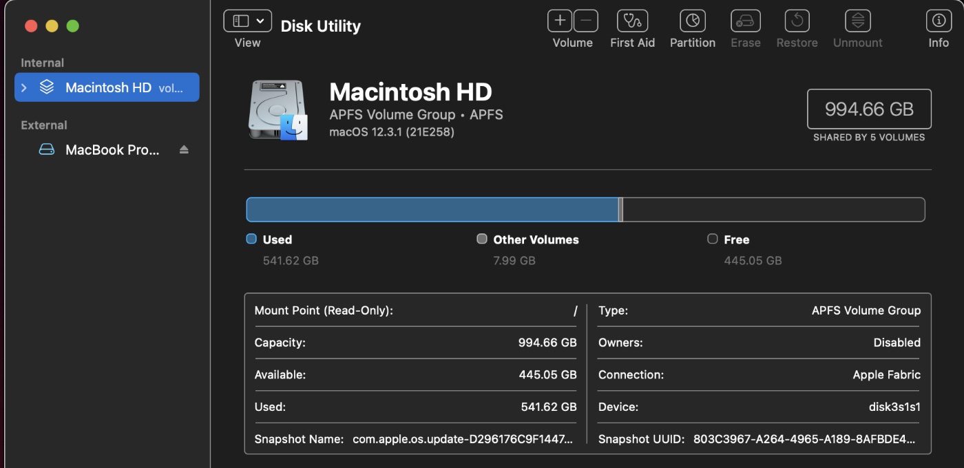 Disk Utility