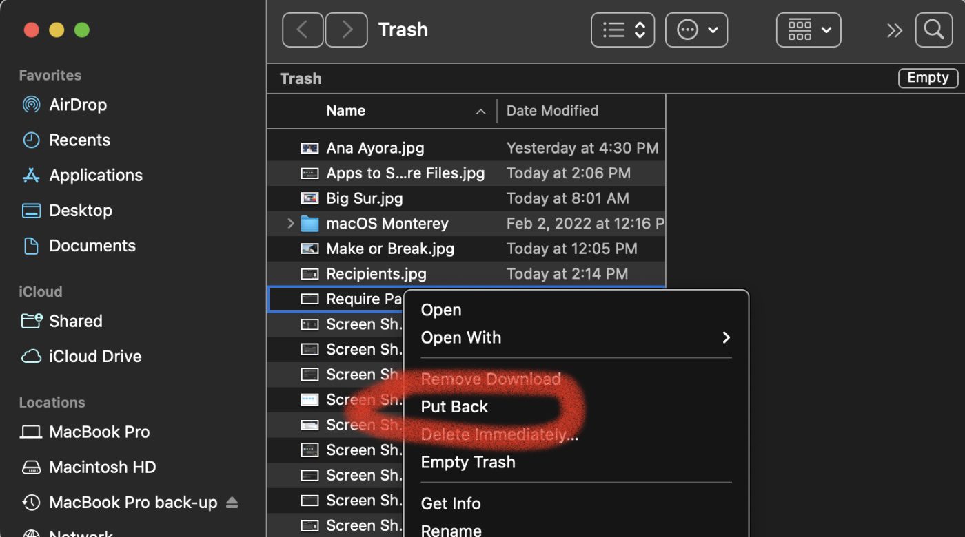 How to Recover Deleted Files or Folders in macOS