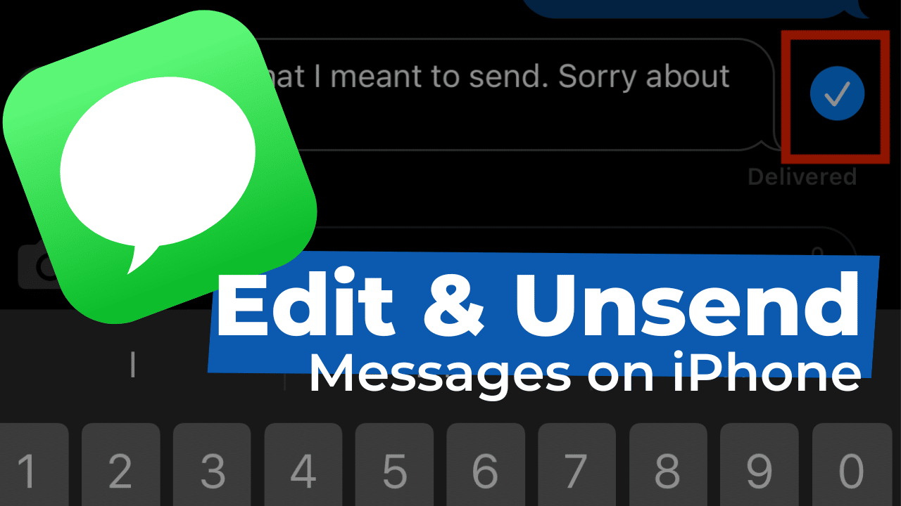 How To Edit And Unsend Messages In Ios 16