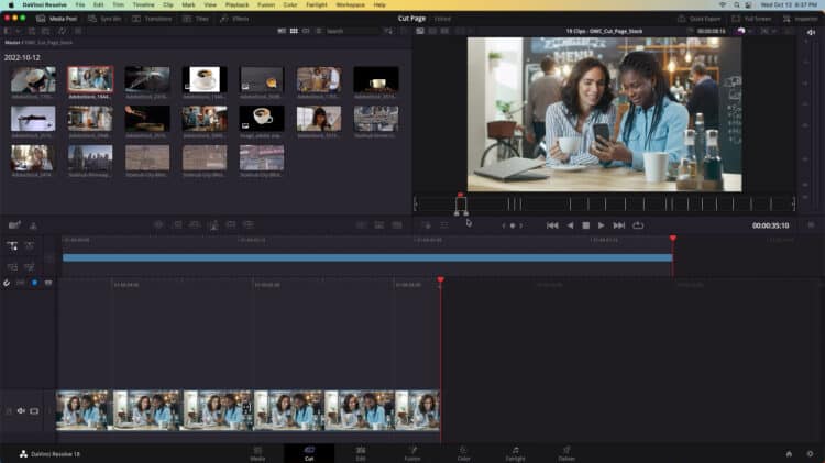 How to Edit B-Roll and Stock Faster with DaVinci Resolve's Cut Page