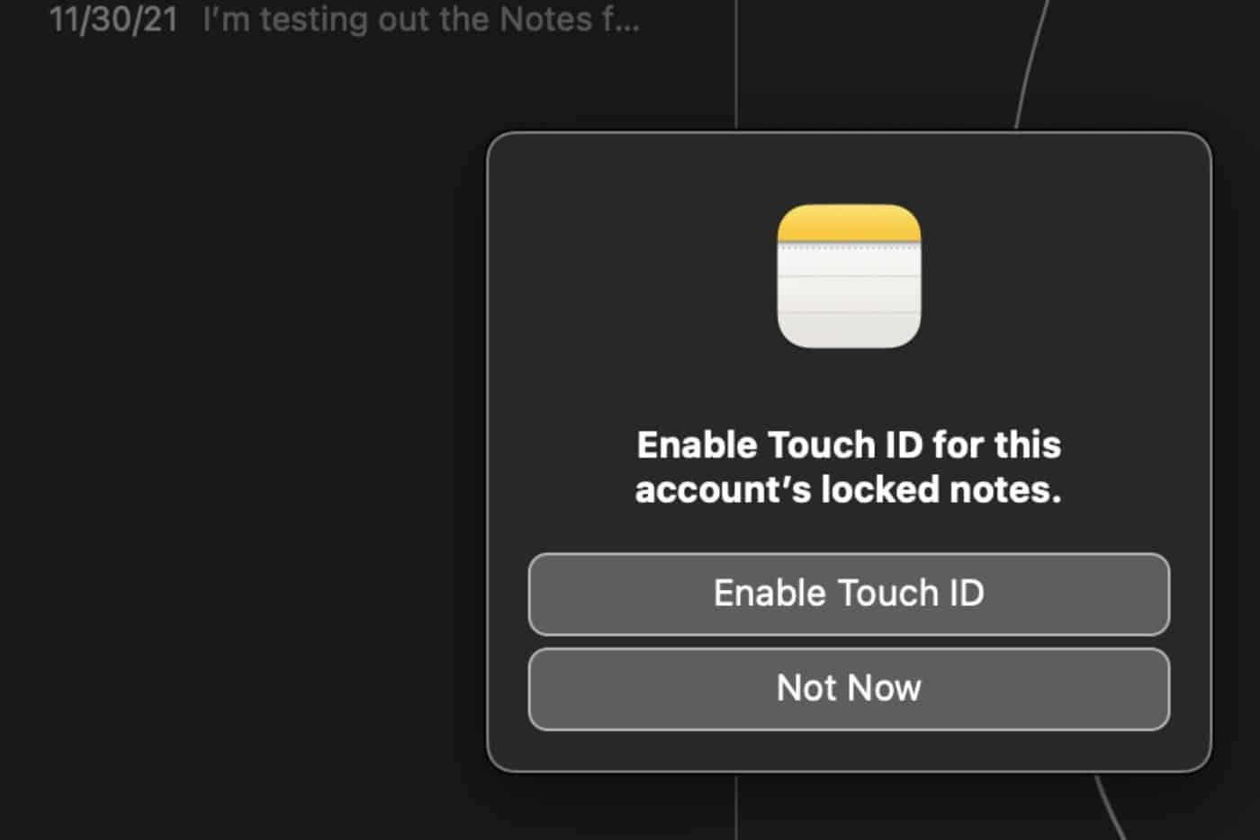 Touch ID