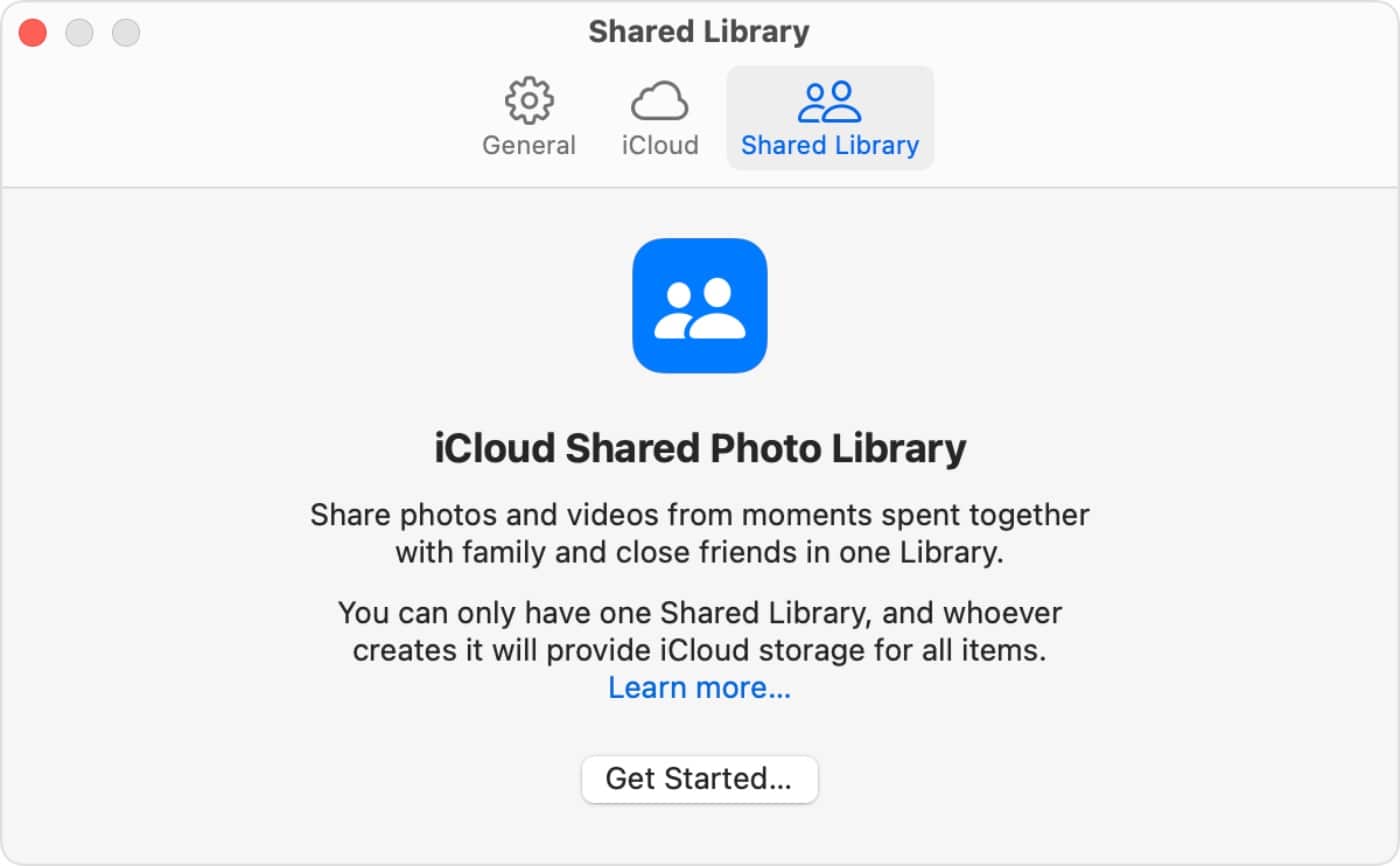 iCloud Shared Photo Library