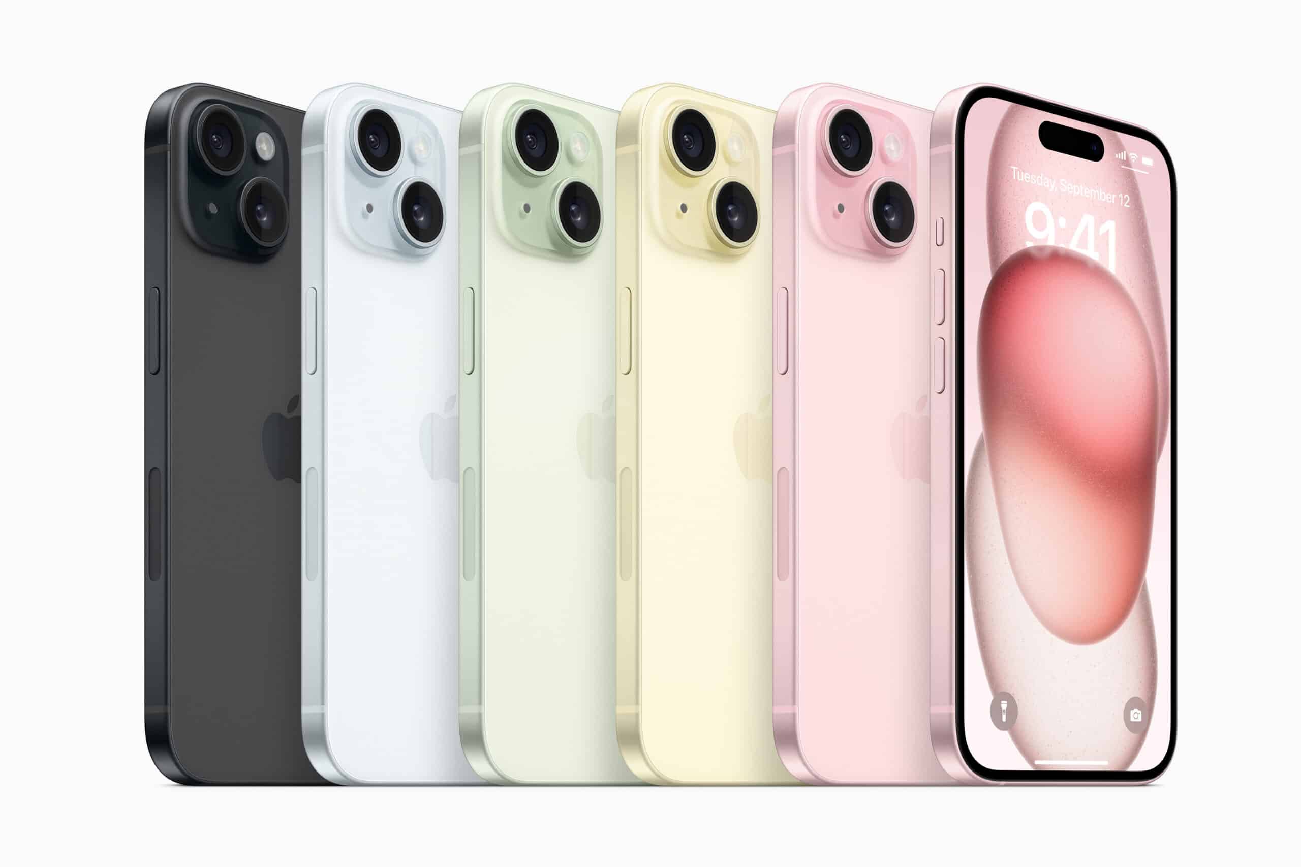 Whenever I see an iPhone 15 Pro Max unboxing on , some have the  iPhone wallpaper whereas some have the iOS 17 wallpaper. Can I get an  explanation? : r/iphone