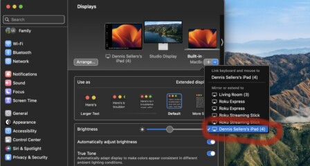 How to Connect an iPad to macOS Sonoma as a Wireless Second Display Via ...