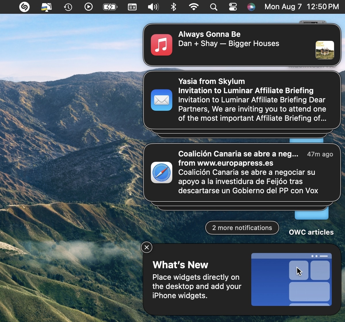 Access Notification Center