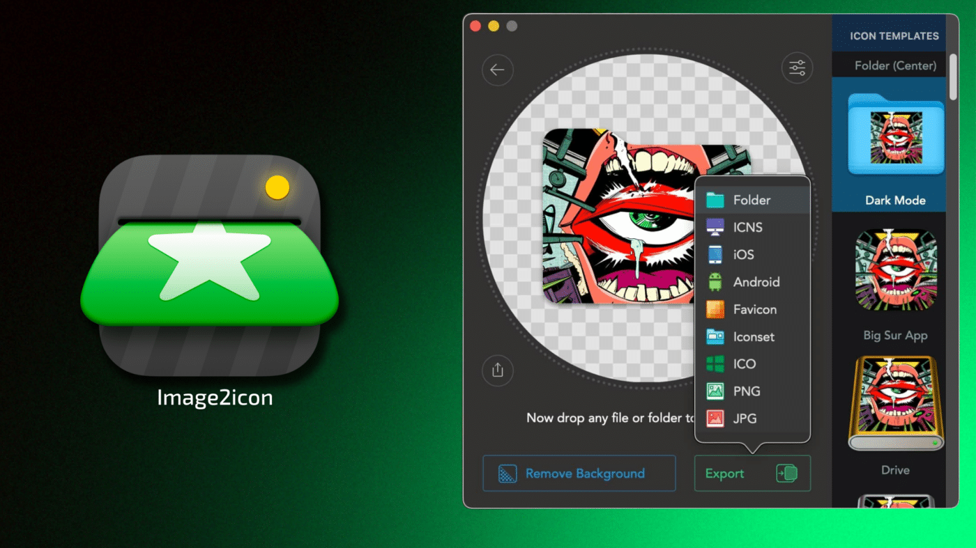 Image2icon Makes it Easy to Create Custom Mac Icons