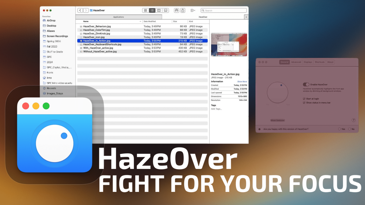 Fight Digital Distractions and Improve Your Focus on Mac with HazeOver