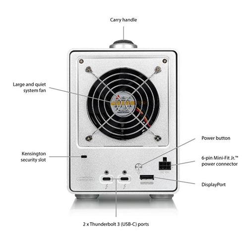 AKiTiO T3Q-T3DIAS-AKTU Thunder3 Quad 4-Bay... at MacSales.com