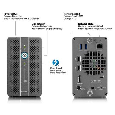 AkiTio Thunder3 RAID Station Thunderbolt 3 Docking Station