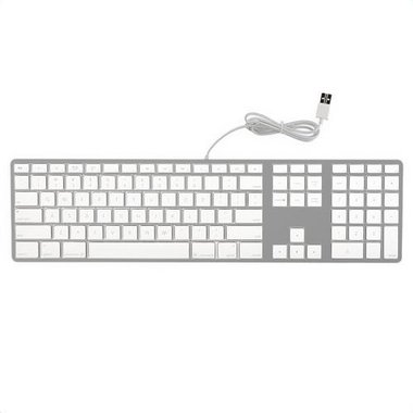 Apple Aluminum Wired Keyboard with Numeric Keypad - Used