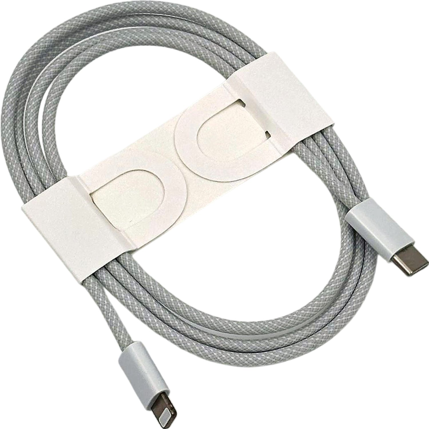 AirPods本体 lightningケーブル　シルバー 1.0M (39