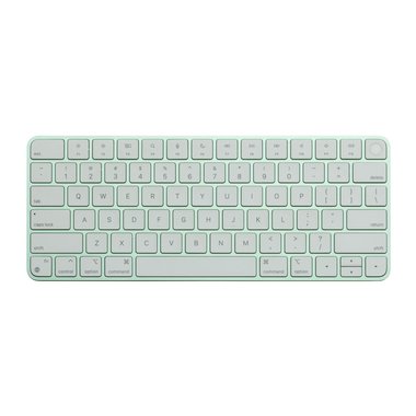 Apple Magic Keyboard with Touch ID: Green. Used, Good Condition