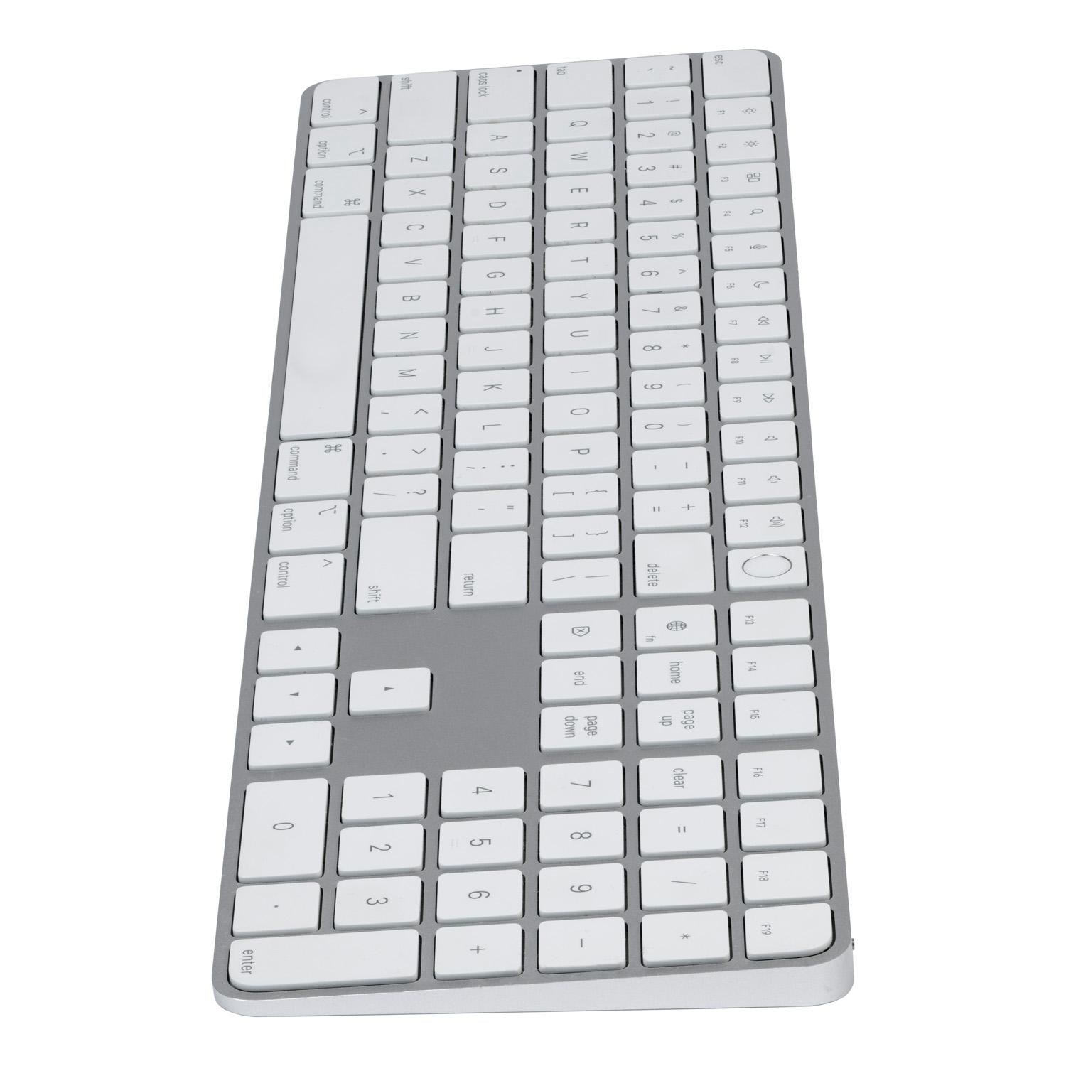 (*) Apple Magic Keyboard with Touch ID and Numeric Keypad for Apple Silicon  Macs - Silver