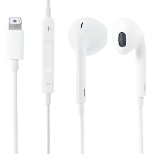  Apple EarPods Headphones with Lightning Connector, Wired Ear  Buds for iPhone with Built-in Remote to Control Music, Phone Calls, and  Volume : Electronics