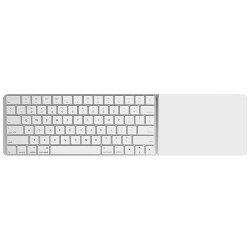 Apple Magic KeyBoard, Trackpad, top and Henge Dock