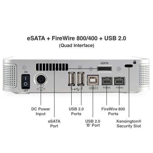 NewerTech 2.0TB miniStack v3 eSATA/FW800/400/USB... at MacSales.com