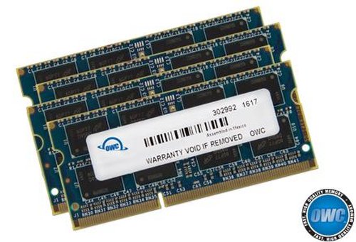 32.0GB (4 x 8GB) OWC PC3-14900 DDR3 1867MHz CL11 204-Pin SO-DIMM Memory  Upgrade Kit