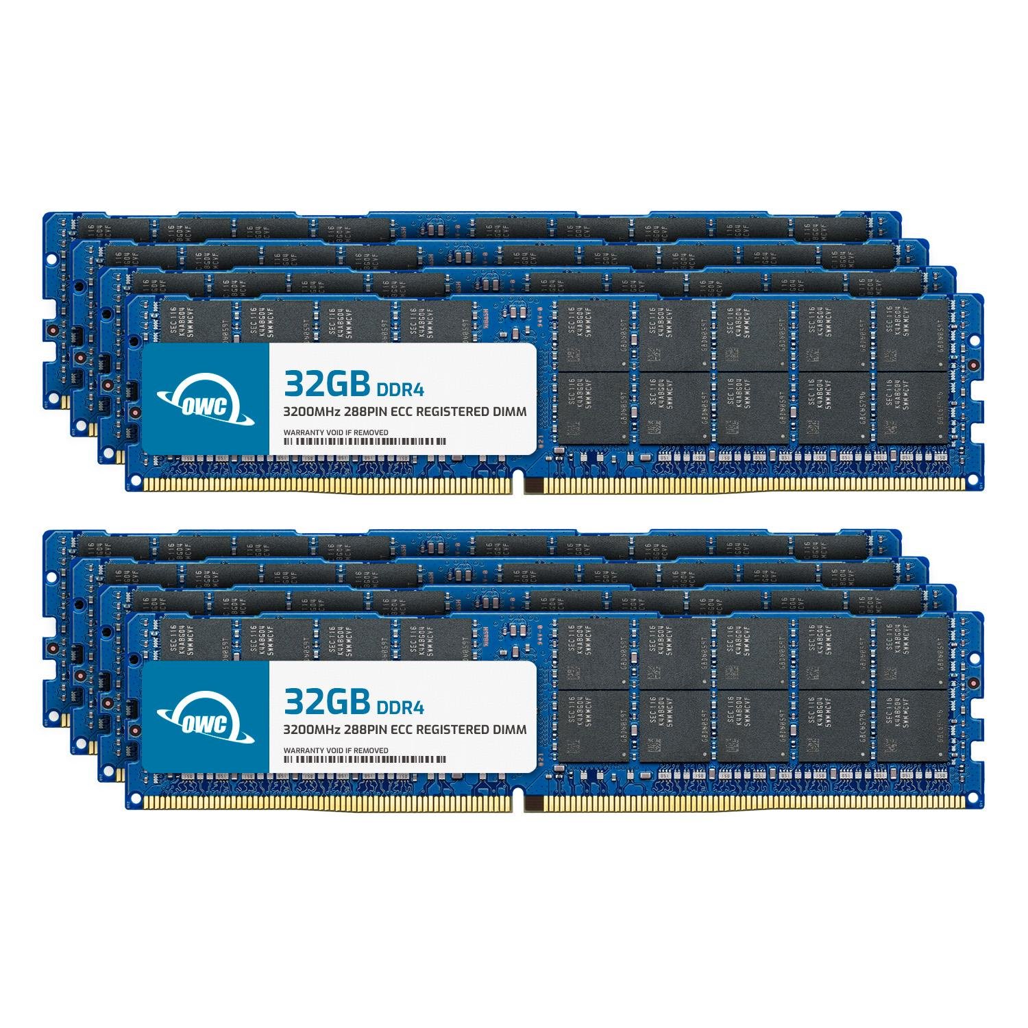 新品未使用】OWC3R2D44R4128G OWUS0000620618メモリ OWC 256.0GB (8 x 32GB) 3200MHz DDR4 PC4-25600 at MacSales.com