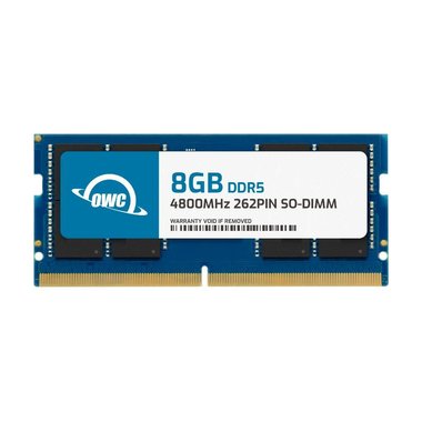 OWC 8.0GB 4800MHz DDR5 PC5-38400 262-Pin SO-DIMM at MacSales.com