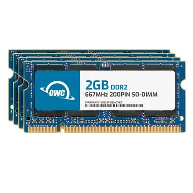 OWC 8.0GB (4 x 2GB) 667MHz DDR2 PC2-5300 200-Pin at MacSales.com