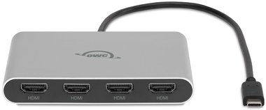 OWC USB-C Quad HDMI 4K Display Adapter with DisplayLink