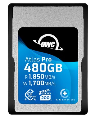 OWC 480GB Atlas Pro CFexpress 4.0 Type A Memory Card at MacSales.com