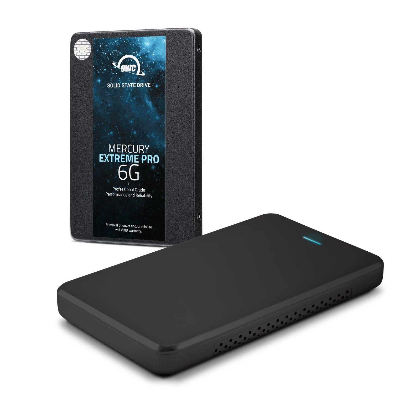 OWC 4.0TB Mercury Extreme Pro 6G SSD with NewerTech AdaptaDrive