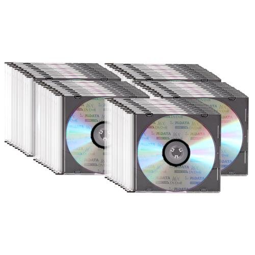 OWC 16X DVD-R 4.7GB Blank DVD Media in Slimline Jewel Cases - 50 Pack