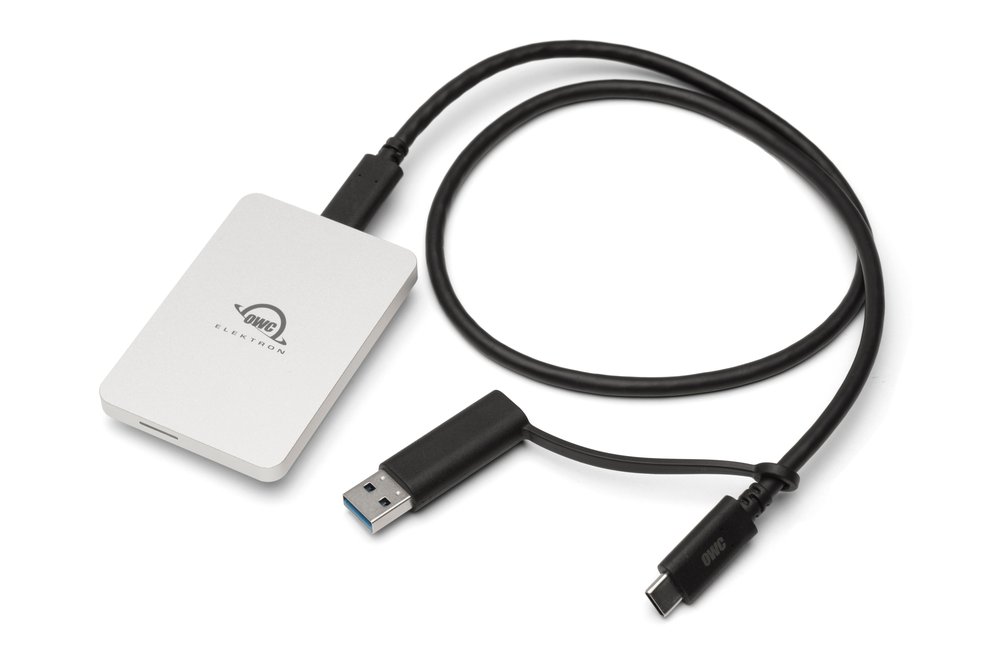 OWC Envoy Pro Elektron 480 Go USB-C - Disque externe portable SSD NVMe M.2  - Disque dur externe - OWC
