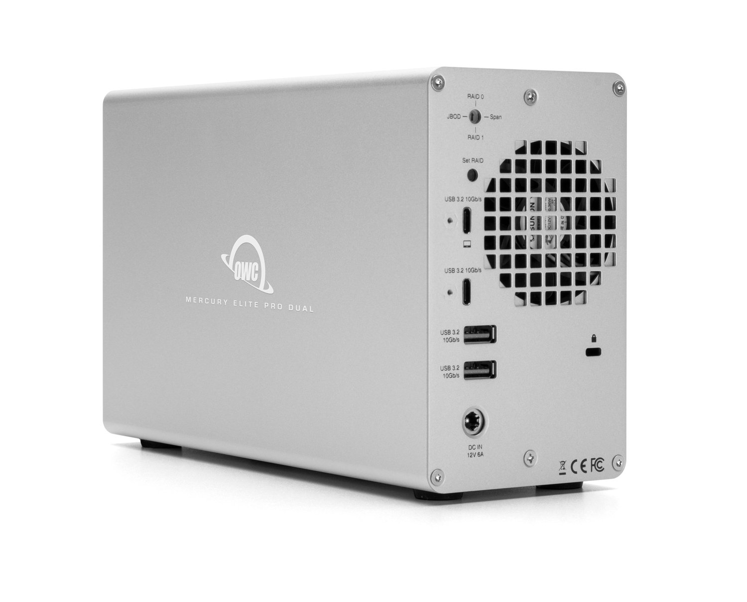 OWC Mercury Elite Pro Dual Two-Bay RAID USB 3.2 at MacSales.com