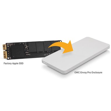 480GB OWC Aura Pro X2 SSD Upgrade Solution for Select 2013 and Later  MacBook Air & MacBook Pro