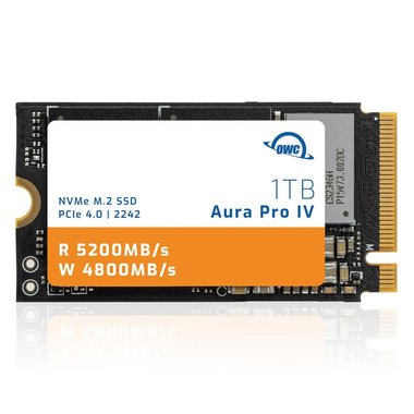 1.0TB OWC Aura Pro IV PCIe 4.0 NVMe M.2 SSD