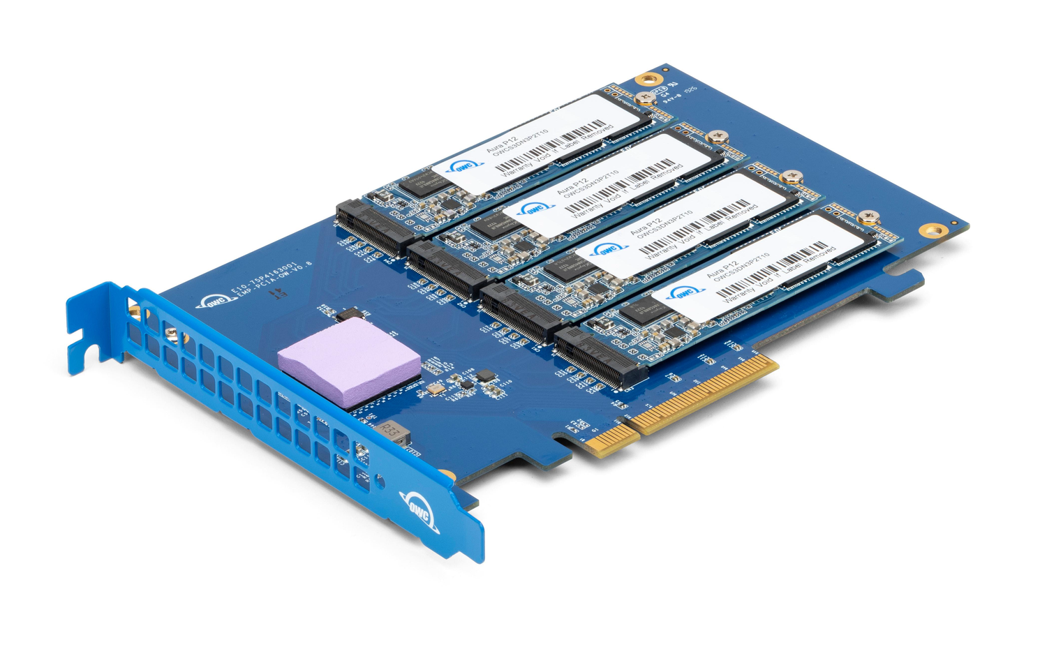 OWC 4.0TB Accelsior 4M2 PCIe SSD for 2019 Apple Mac Pro